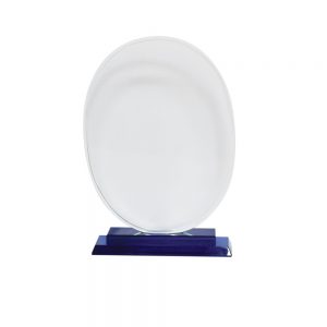 CT 005 crystal trophy Size H 21 X 14 cm