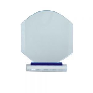 CT 011 crystal trophy Size H 20.5 cm